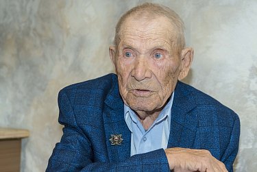 Участнику ВОВ Андрею Ивановичу Яцуре исполнилось 100 лет